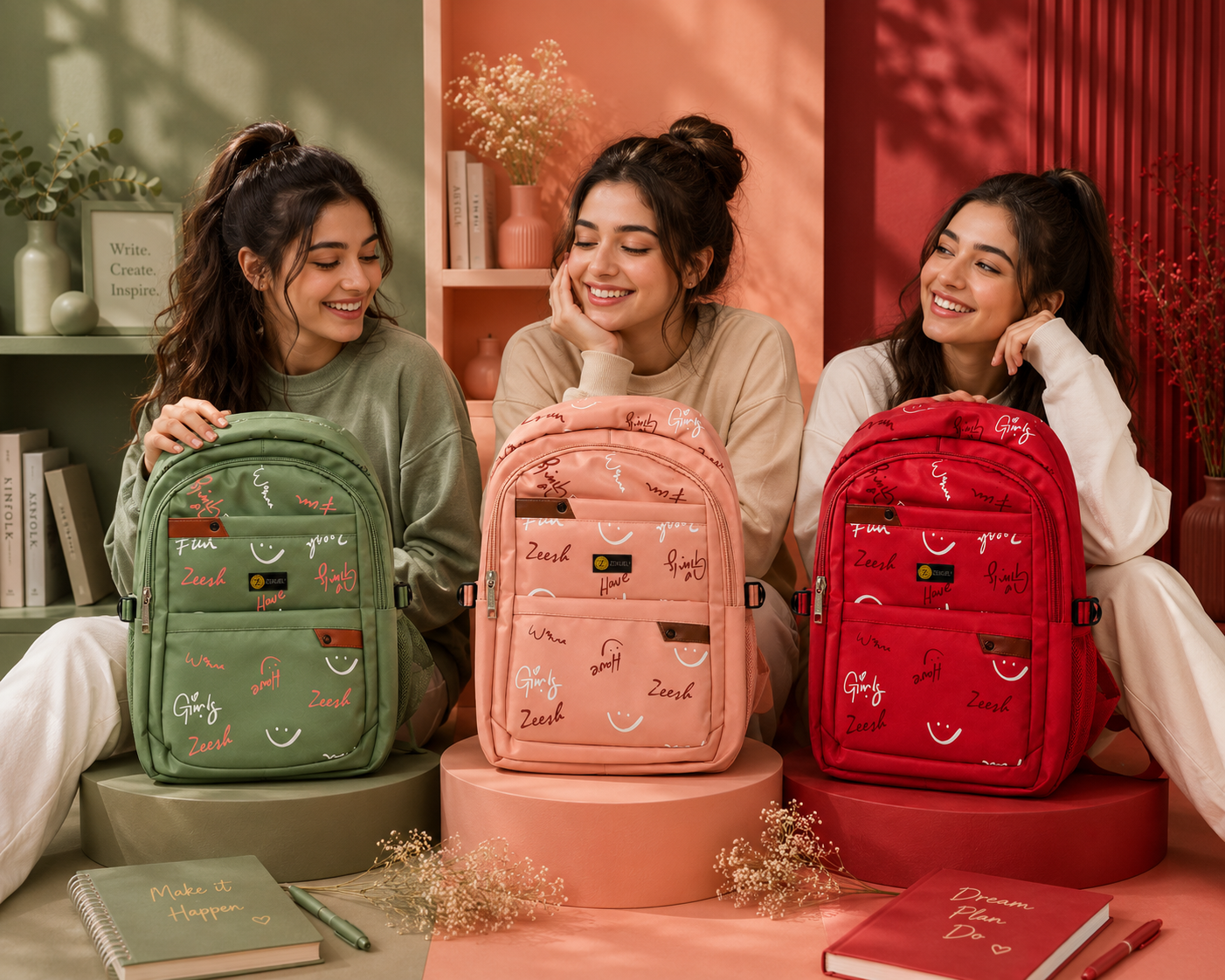 DreamBloom Kids School Backpack