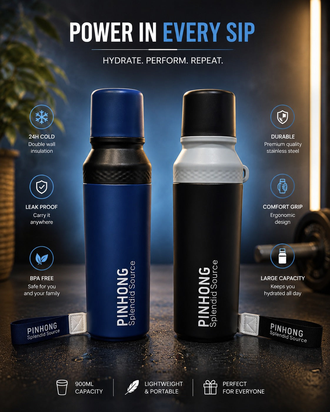 HydroKing Insulated Flask