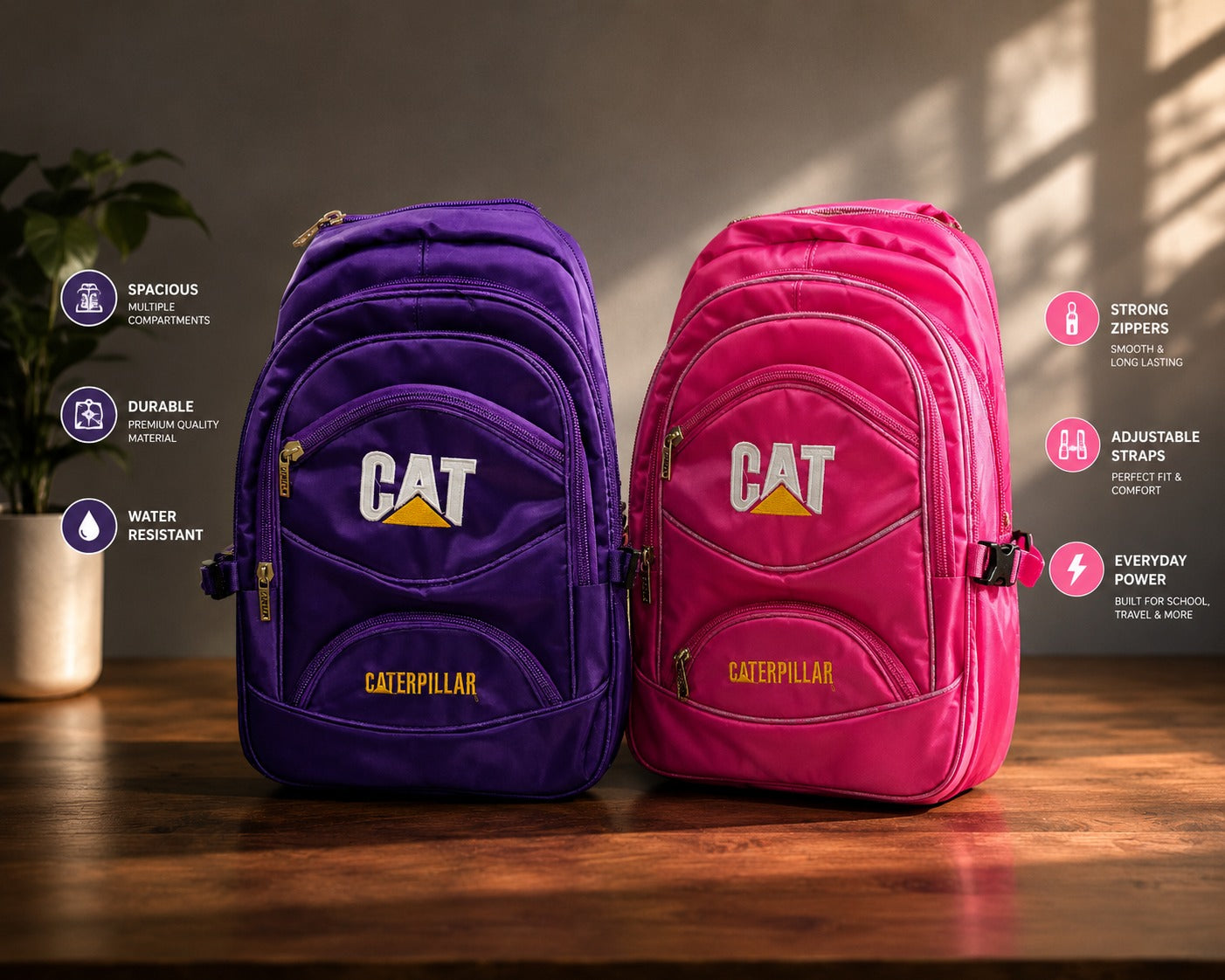 Zeesh Bloom – School Backpack