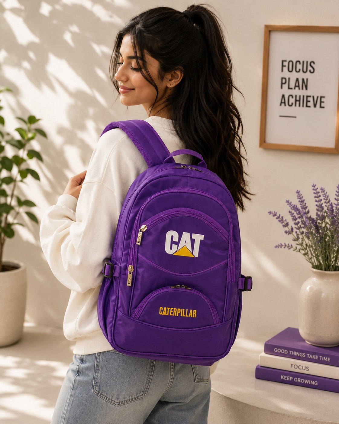 Zeesh Bloom – School Backpack