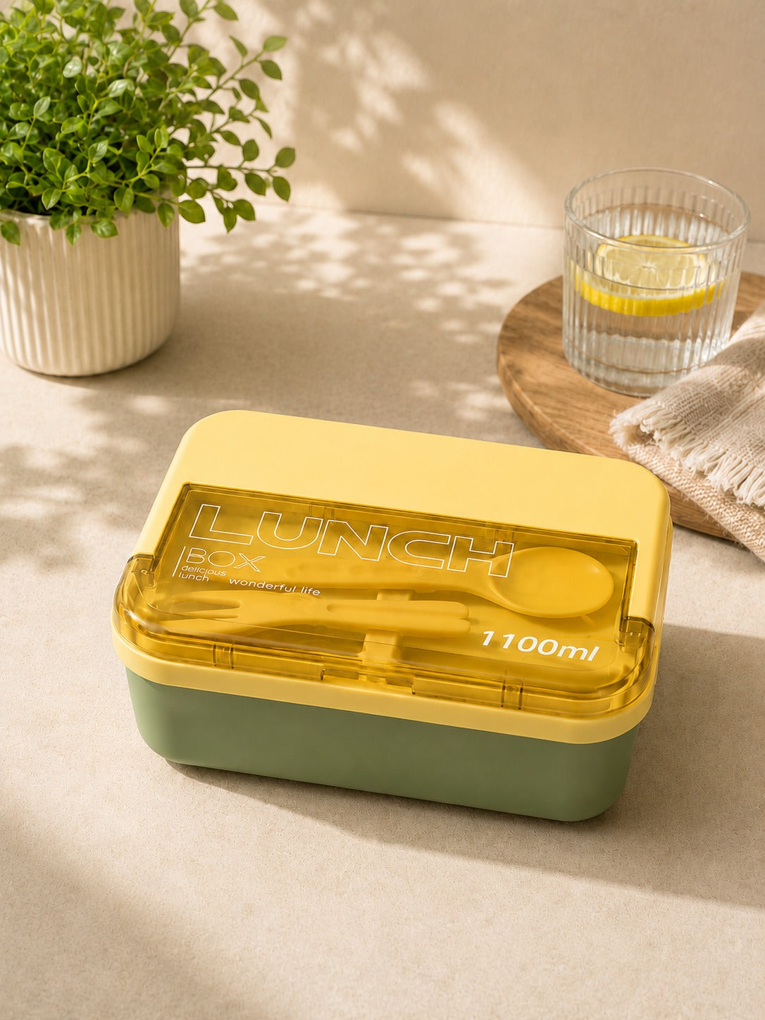 SunnyNest Lunch Box – 1100ml