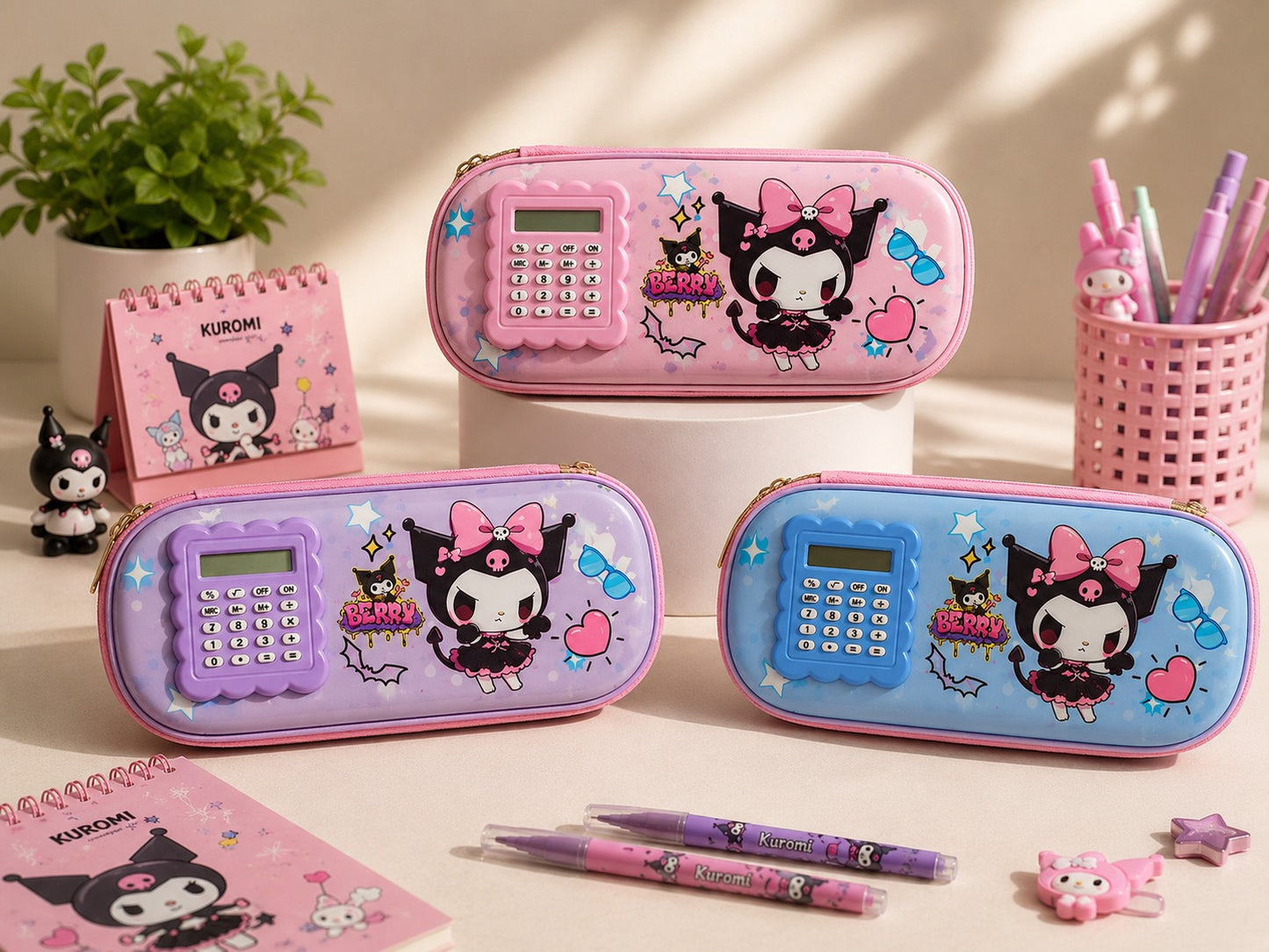 Kawaii Calculator Pencil Case