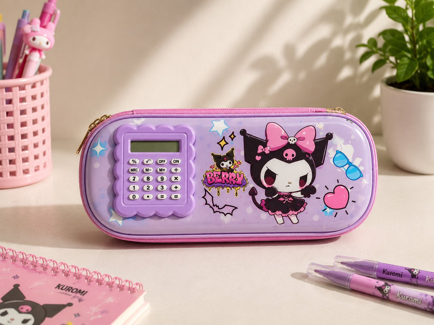 Kawaii Calculator Pencil Case