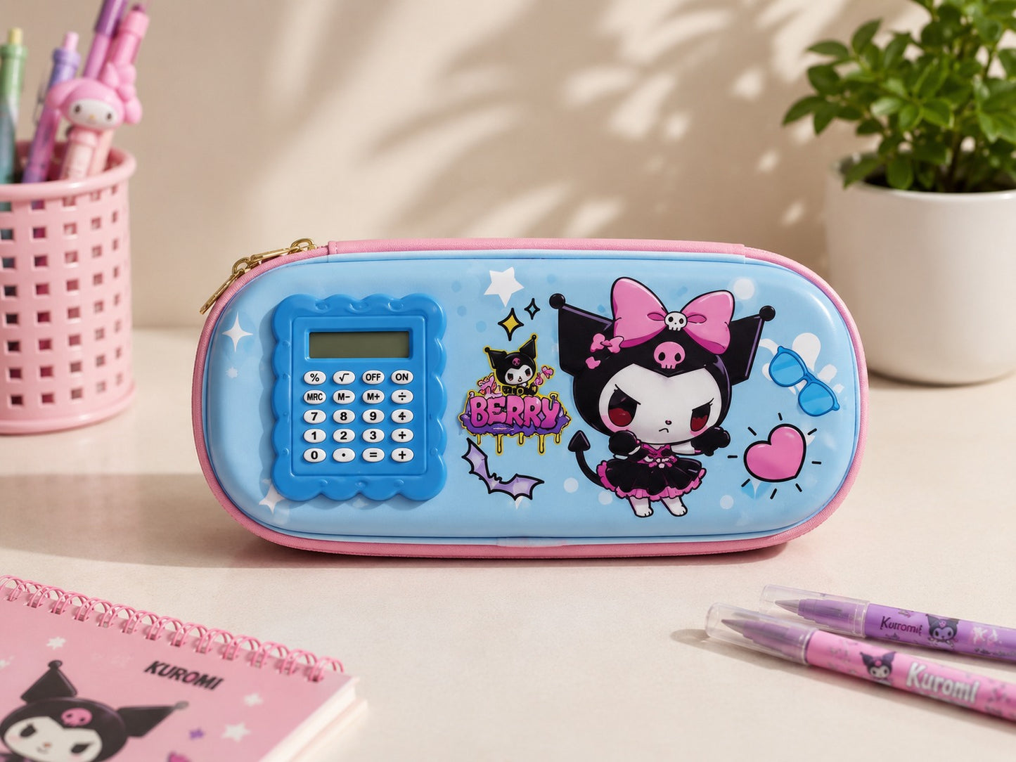 Kawaii Calculator Pencil Case