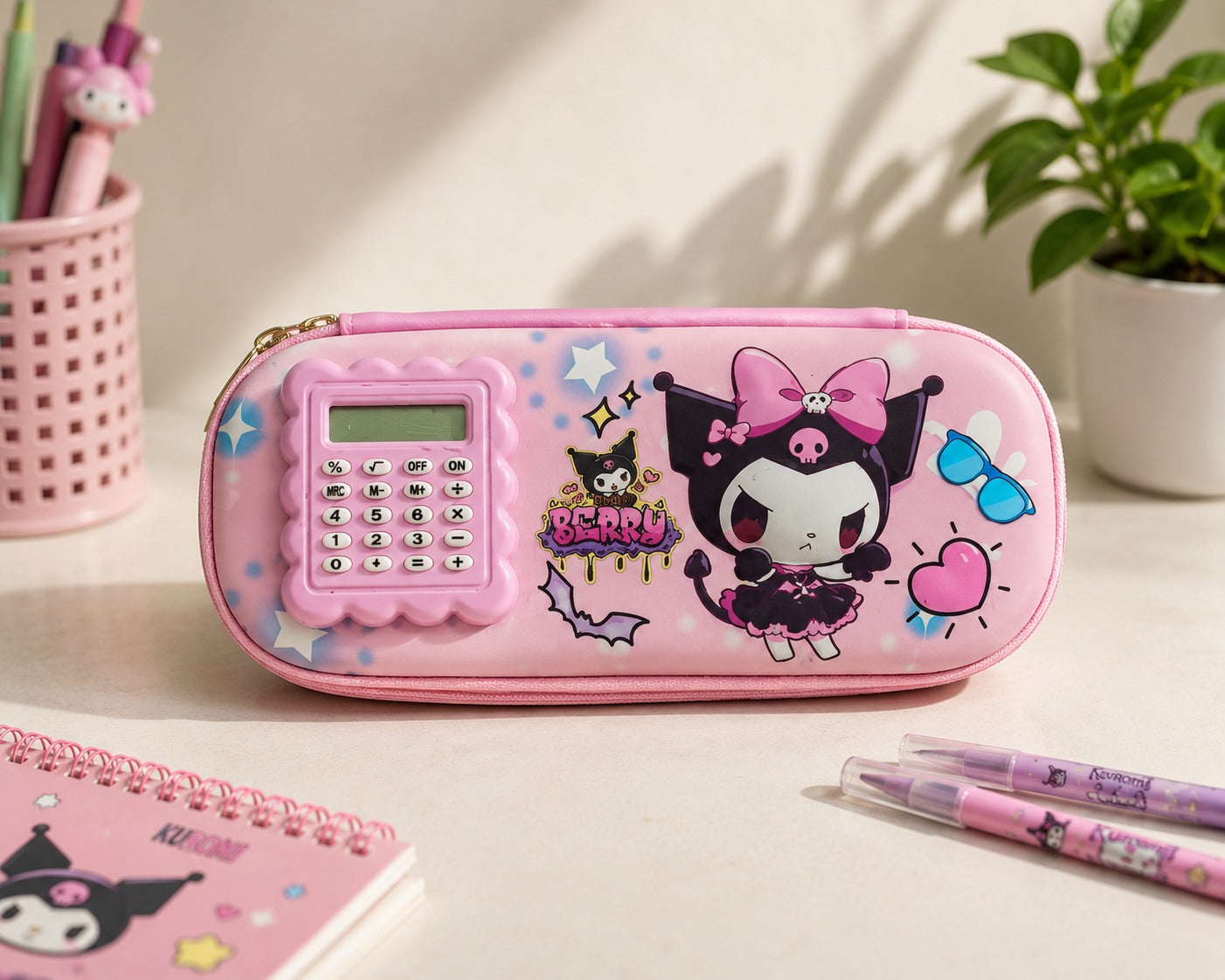 Kawaii Calculator Pencil Case