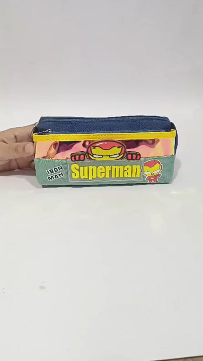 Superhero Character Pencil Case