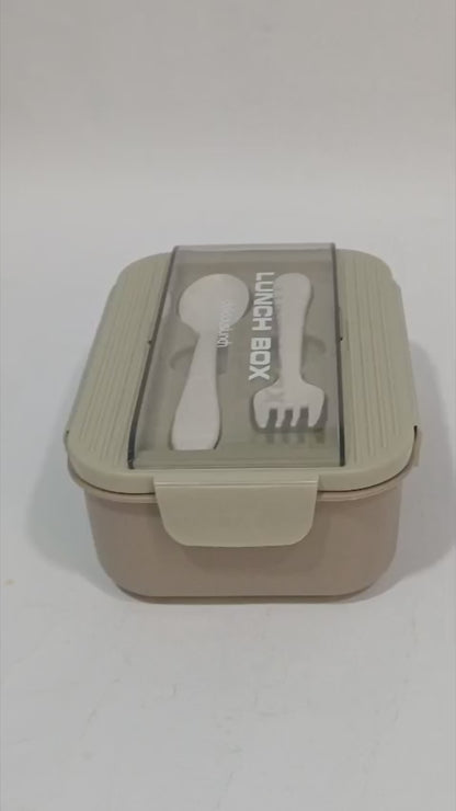 Premium Lunch Box with Spoon & Fork